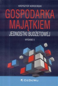 Gospodarka majątkiem jednostki budżetowej  