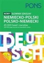 Nowy słownik szkolny niemiecko-polski, polsko-niemiecki -  - Polish Bookstore USA