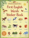 First English Words Sticker Book - Polish Bookstore USA