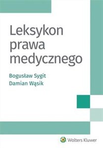 Leksykon prawa medycznego online polish bookstore