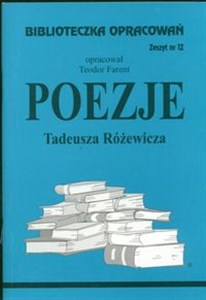 Biblioteczka Opracowań Poezje Tadeusza Różewicza Polish Books Canada