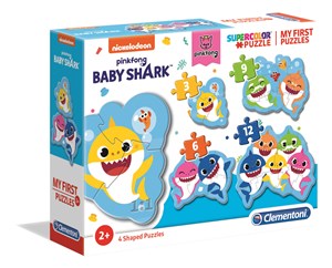 Moje pierwsze puzzle SuperColor Baby Shark  