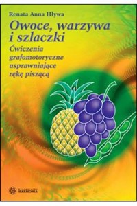 Owoce warzywa i szlaczki Ćwiczenia grafomotoryczne usprawniające rękę piszącą polish usa