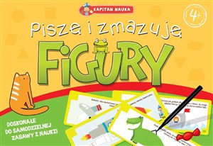 Kapitan Nauka Piszę i zmazuję Figury 4+  