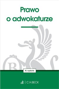 Prawo o adwokaturze online polish bookstore