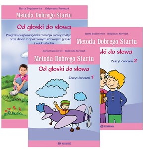 Metoda Dobrego Startu Od głoski do słowa + CD Program wspomagania rozwoju mowy małych dzieci orz dzieci z opóźnionym rozwojem językowym i wadą słuchu - Polish Bookstore USA