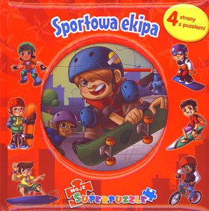 Sportowa ekipa. Moje superpuzzle Polish Books Canada