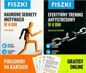 Fiszki naukowe sekrety motywacji w 4 dni Polish bookstore