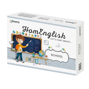 Gra HomEnglish Let's chat about School - Polish Bookstore USA