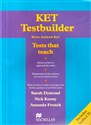 KET Testbuilder z kluczem + CD Pack NEW MACMILLAN 