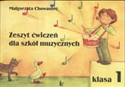 Zeszyt ćwiczeń muzycznych klasa 1 - Małgorzata Chowaniec online polish bookstore