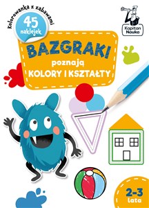 Bazgraki poznają Kolory i kształty 2-3 lata buy polish books in Usa