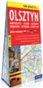 Olsztyn, Bartoszyce, Iława, Kętrzyn, Mrągowo, Ostróda, Szczytno; papierowy plan miasta 1:15 000 online polish bookstore