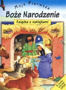 Moje pierwsze Boże Narodzenie Książka z naklejkami Polish Books Canada