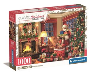 Puzzle 1000 Compact Christmas Collection books in polish