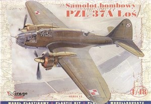 PZL-37B Łoś Polski Samolot Bombowy  Polish bookstore