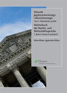 Słownik języka prawniczego i ekonomicznego Tom I niemiecko-polski to buy in Canada