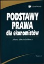 Podstawy prawa dla ekonomistów Polish bookstore