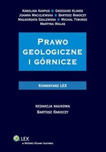 Prawo geologiczne i górnicze Komentarz pl online bookstore