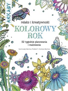 Kolorowy rok 52 tygodnie planowania i malowania polish books in canada