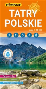 Tatry Polskie 1:30 000 Polish bookstore