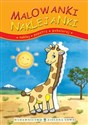 Malowanki Naklejanki z żyrafą naklej popatrz pokoloruj - Polish Bookstore USA