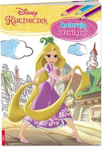 Disney Księżniczka Koloruję rozwiązuję Polish Books Canada
