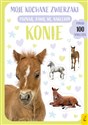 Moje kochane zwierzaki Konie Ponad 100 naklejek - Polish Bookstore USA