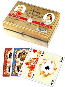 Karty do gry Piatnik 2 talie lux Kaiser buy polish books in Usa