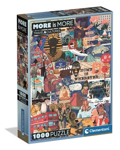 Puzzle 1000 Compact Travel and Cultures 37072 
