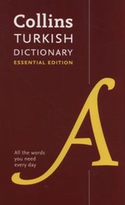 Collins Turkish Essential Dictionary - Polish Bookstore USA