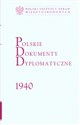 Polskie dokumenty dyplomatyczne 1940 