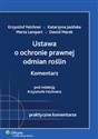 Ustawa o ochronie prawnej odmian roślin Komentarz - Polish Bookstore USA