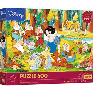 Puzzle 600 40-lecie Trefl Królewna Śnieżka 37603 Canada Bookstore