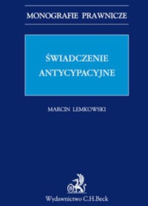 Świadczenie antycypacyjne to buy in Canada