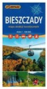 Bieszczady mapa atrakcji turystycznych Polish Books Canada