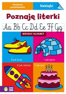 Akademia przedszkolaka Poznaję literki Wesoły alfabet Polish Books Canada