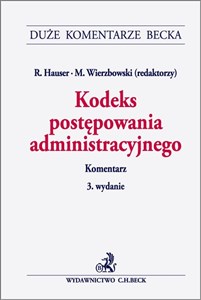 Kodeks postępowania administracyjnego Komentarz Polish bookstore