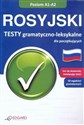 Rosyjski Testy gramatyczno leksykalne Poziom A1-A2 polish books in canada