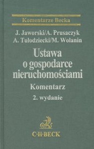 Ustawa o gospodarce nieruchomościami Komentarz buy polish books in Usa