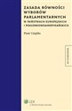Zasada równości wyborów parlamentarnych w państwach europejskich i południowoamerykańskich  