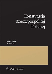 Konstytucja Rzeczypospolitej Polskiej Przepisy - Polish Bookstore USA