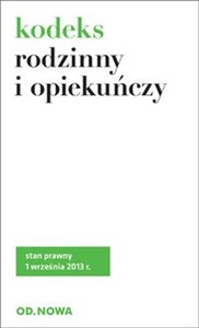 Kodeks rodzinny i opiekuńczy - Polish Bookstore USA