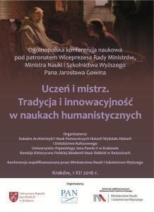 Uczeń i mistrz Tradycja i innowacyjność w naukach humanistycznych online polish bookstore