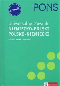 Pons Uniwersalny słownik niemiecko - polski, polsko - niemiecki   