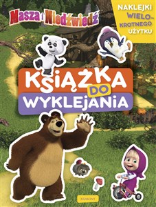 Masza i Niedźwiedź Książka do wyklejania Polish bookstore