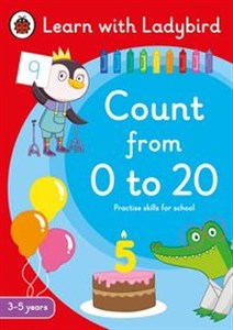 Count from 0 to 20: A Learn with Ladybird Activity Book 3-5 years  Polish Books Canada