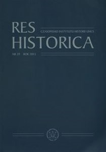 Res Historica nr 39  Bookshop