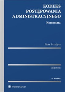 Kodeks postępowania administracyjnego Komentarz pl online bookstore