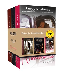 Welcome to spicy Warsaw / Cover Girl / Niemoralne decyzje Pakiet chicago polish bookstore